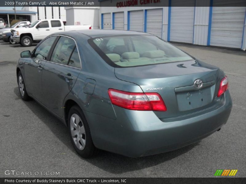Aloe Green Metallic / Ash 2009 Toyota Camry LE
