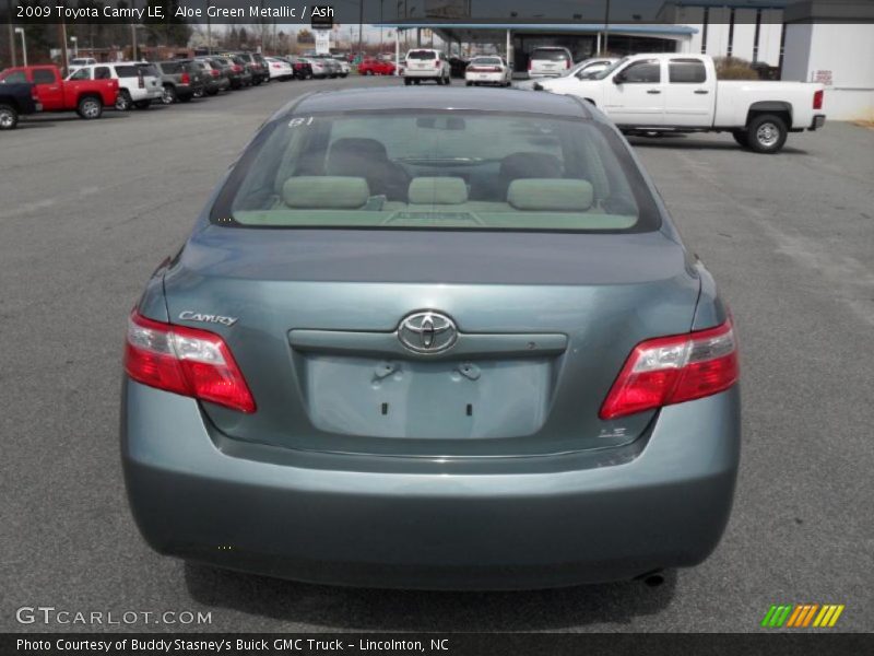 Aloe Green Metallic / Ash 2009 Toyota Camry LE