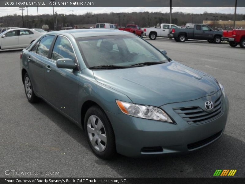 Aloe Green Metallic / Ash 2009 Toyota Camry LE