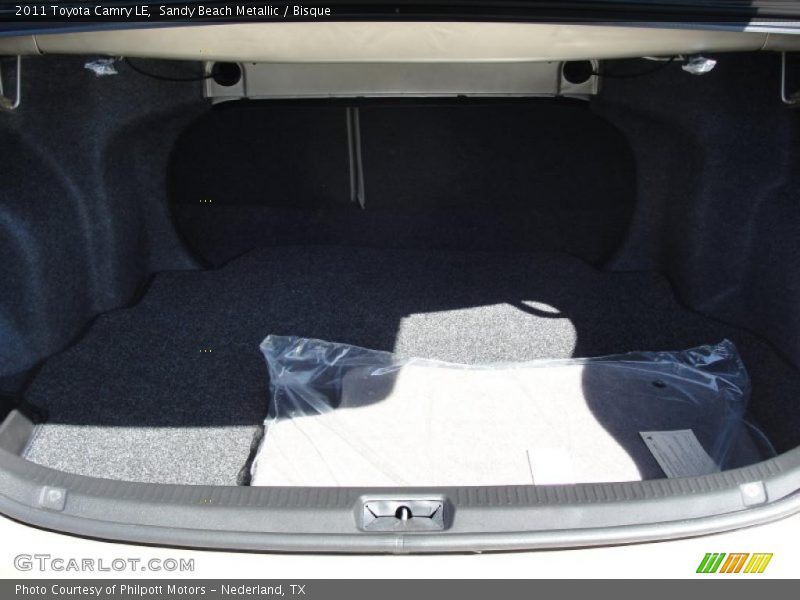 Sandy Beach Metallic / Bisque 2011 Toyota Camry LE