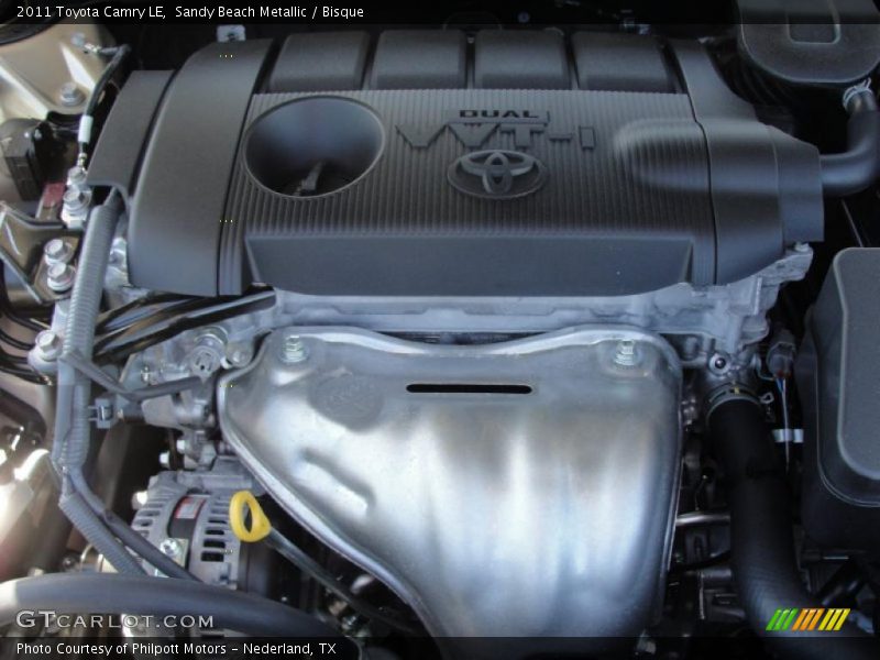 Sandy Beach Metallic / Bisque 2011 Toyota Camry LE