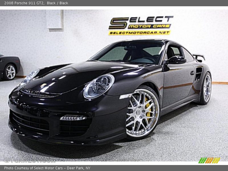 Black / Black 2008 Porsche 911 GT2