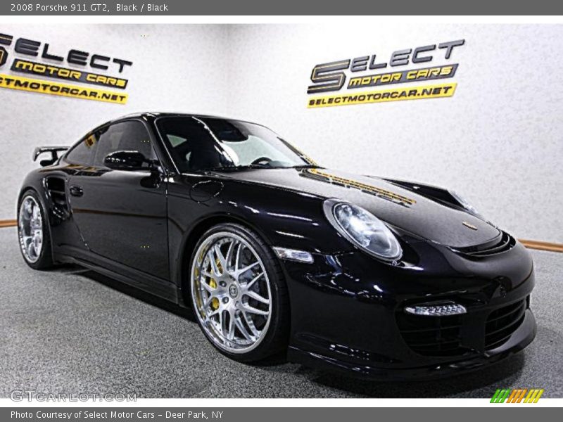 Black / Black 2008 Porsche 911 GT2