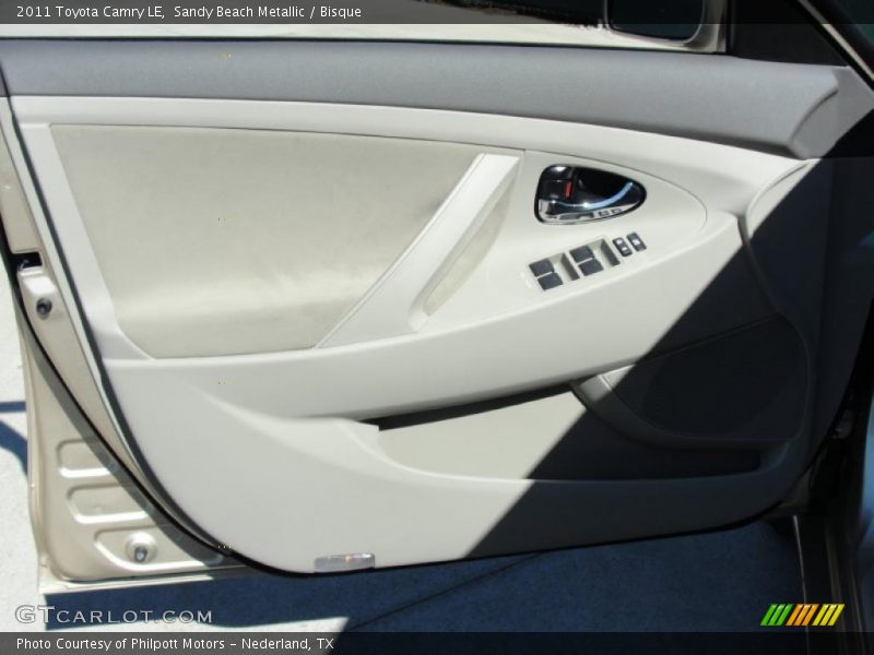 Sandy Beach Metallic / Bisque 2011 Toyota Camry LE