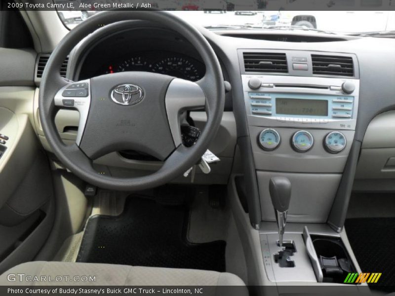 Aloe Green Metallic / Ash 2009 Toyota Camry LE