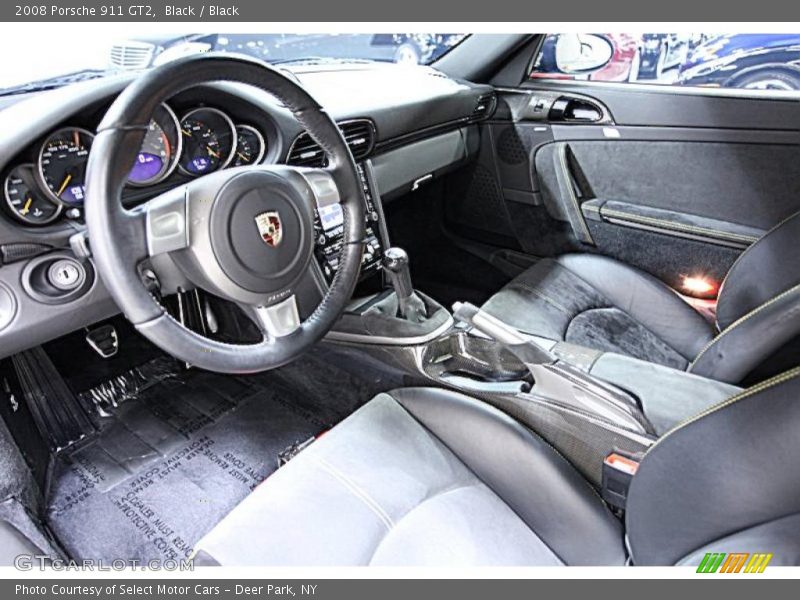  2008 911 GT2 Black Interior