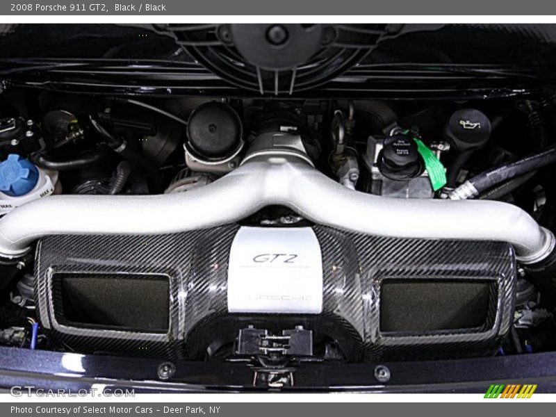  2008 911 GT2 Engine - 3.6 Liter Twin-Turbocharged DOHC 24V VarioCam Flat 6 Cylinder
