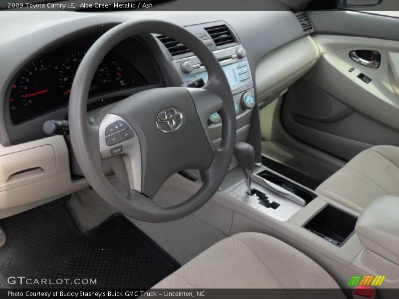 Aloe Green Metallic / Ash 2009 Toyota Camry LE