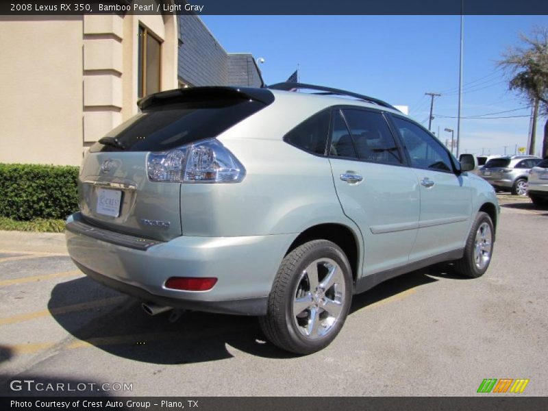 Bamboo Pearl / Light Gray 2008 Lexus RX 350