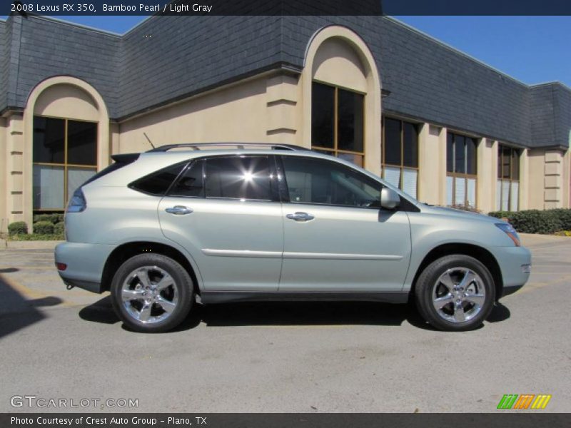 Bamboo Pearl / Light Gray 2008 Lexus RX 350