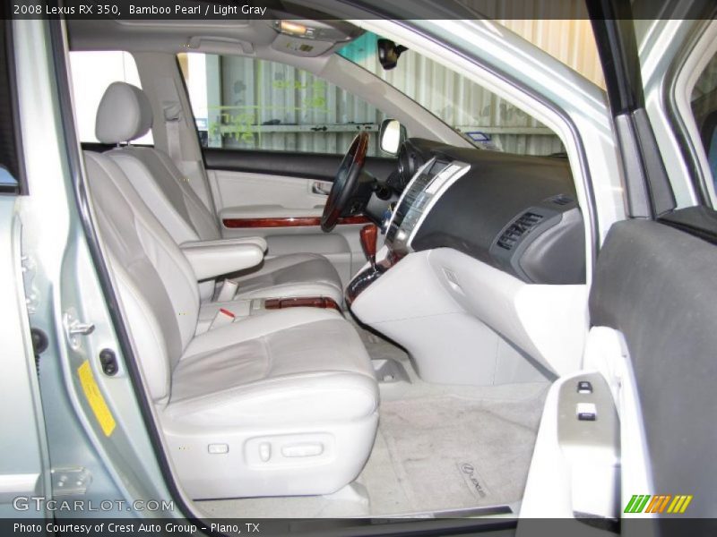Bamboo Pearl / Light Gray 2008 Lexus RX 350