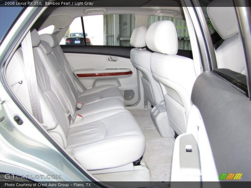 Bamboo Pearl / Light Gray 2008 Lexus RX 350