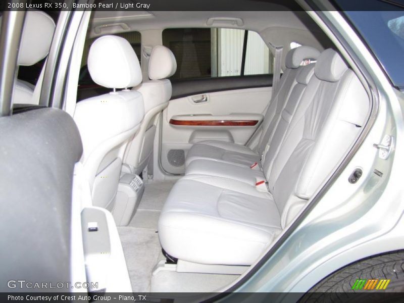 Bamboo Pearl / Light Gray 2008 Lexus RX 350