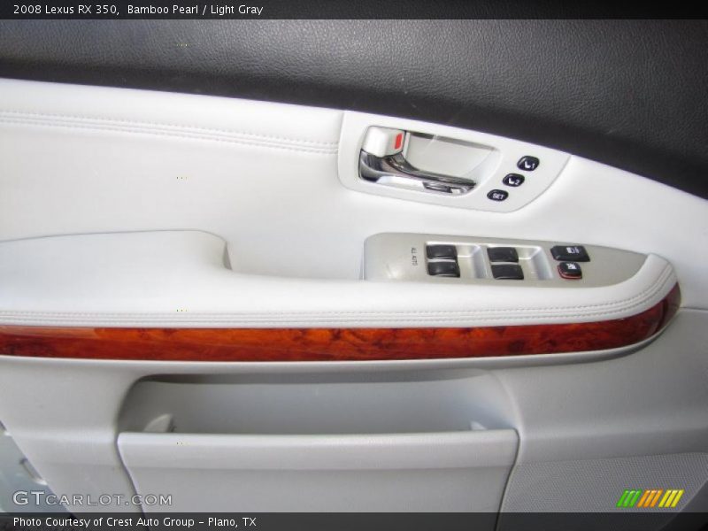 Bamboo Pearl / Light Gray 2008 Lexus RX 350