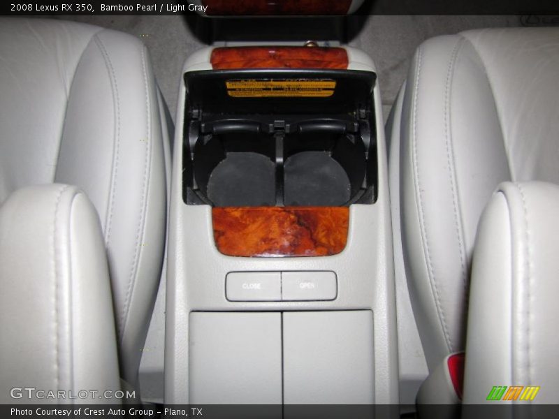 Bamboo Pearl / Light Gray 2008 Lexus RX 350