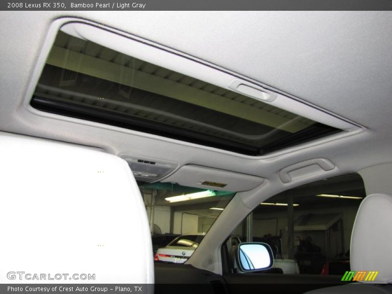 Bamboo Pearl / Light Gray 2008 Lexus RX 350