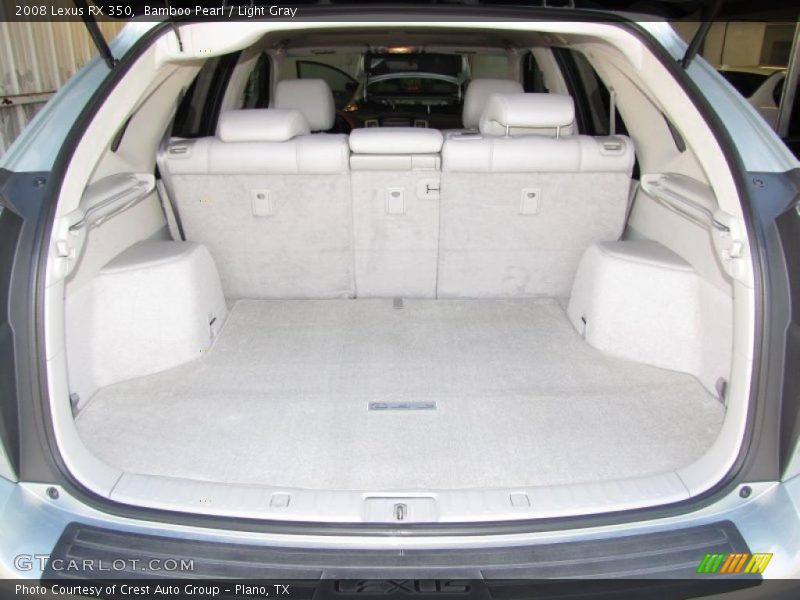 Bamboo Pearl / Light Gray 2008 Lexus RX 350