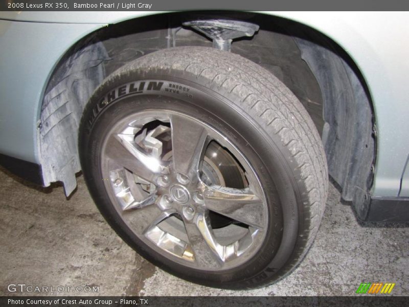 Bamboo Pearl / Light Gray 2008 Lexus RX 350