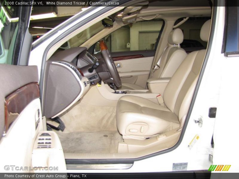 White Diamond Tricoat / Cashmere/Cocoa 2008 Cadillac SRX V6