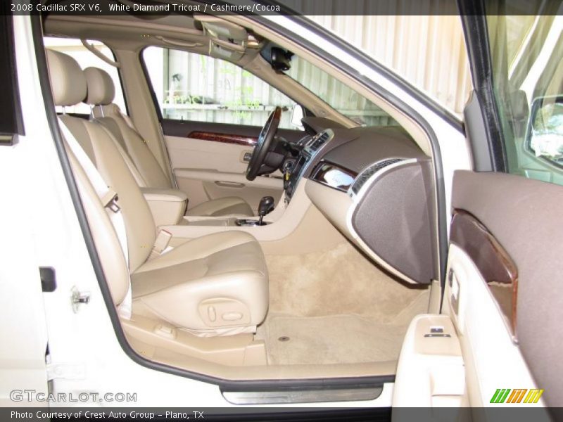 White Diamond Tricoat / Cashmere/Cocoa 2008 Cadillac SRX V6