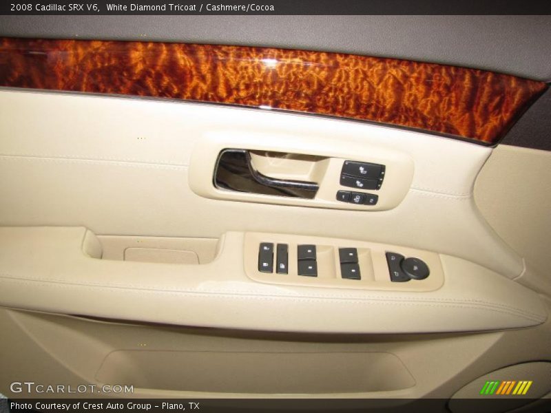 White Diamond Tricoat / Cashmere/Cocoa 2008 Cadillac SRX V6