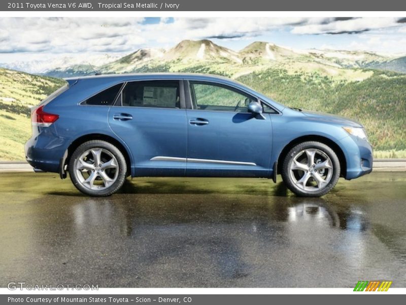  2011 Venza V6 AWD Tropical Sea Metallic