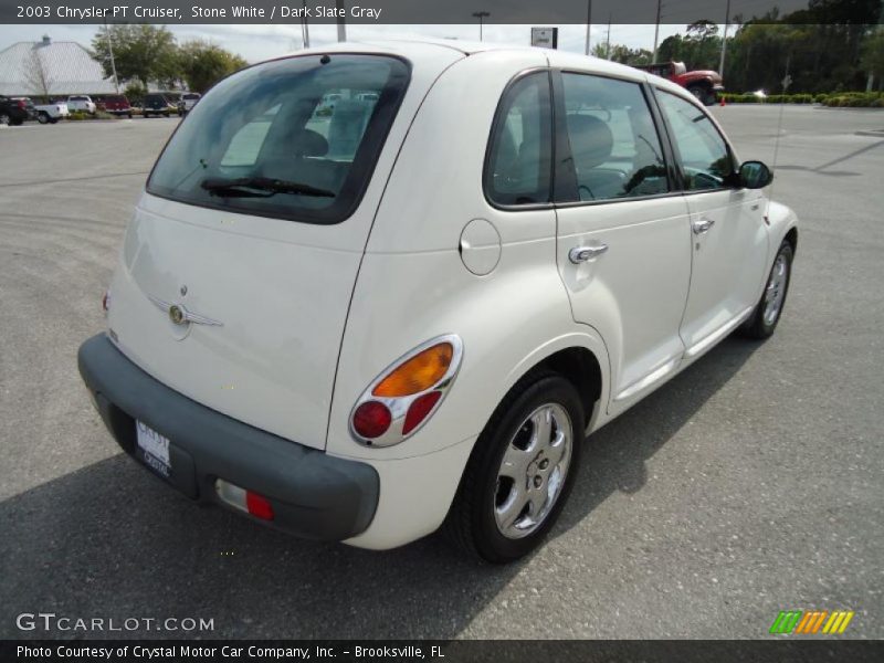 Stone White / Dark Slate Gray 2003 Chrysler PT Cruiser