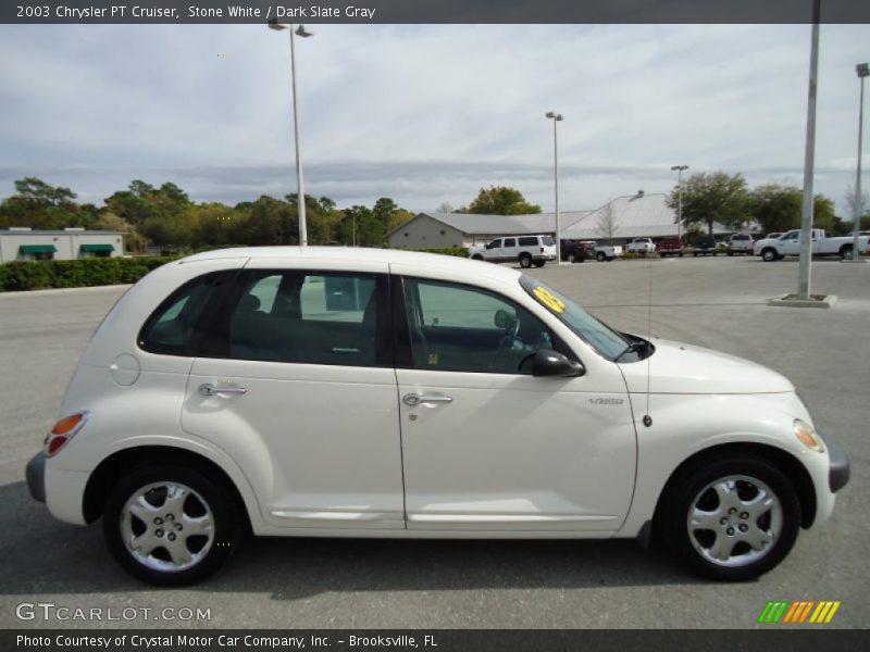Stone White / Dark Slate Gray 2003 Chrysler PT Cruiser