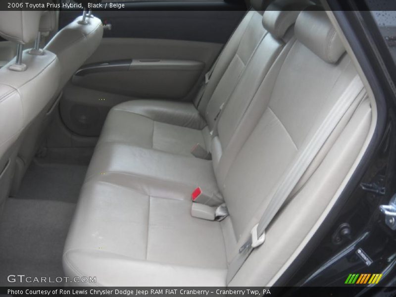 Black / Beige 2006 Toyota Prius Hybrid