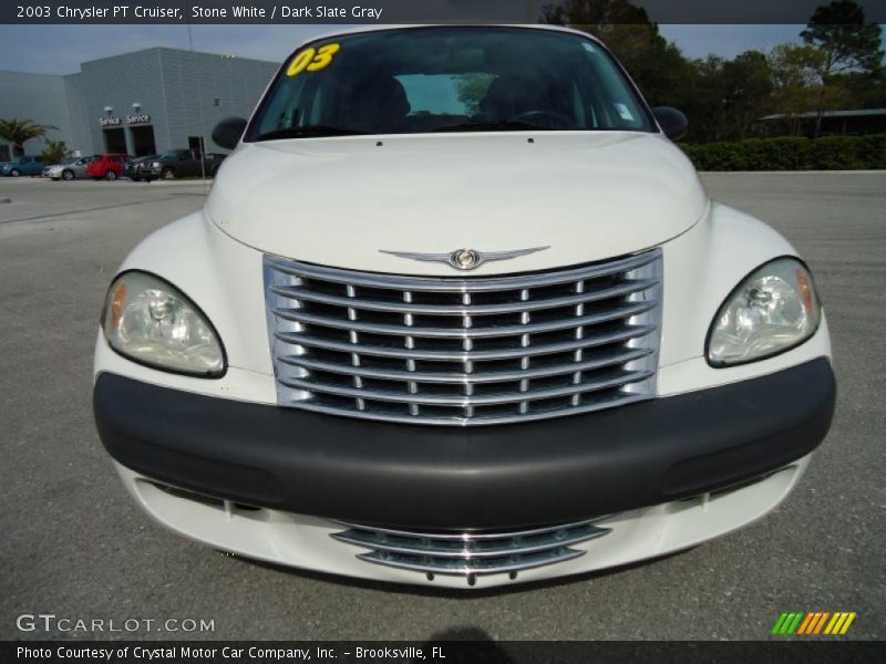 Stone White / Dark Slate Gray 2003 Chrysler PT Cruiser