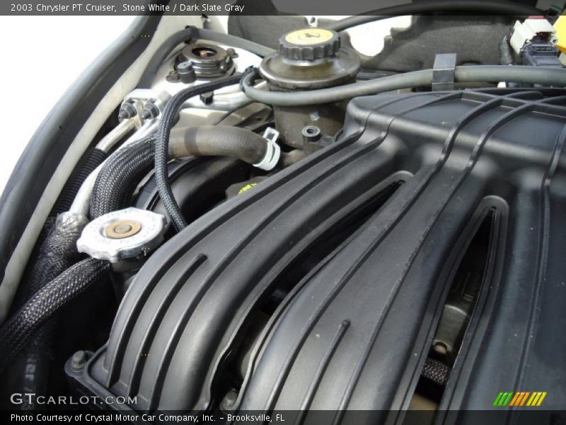 Stone White / Dark Slate Gray 2003 Chrysler PT Cruiser