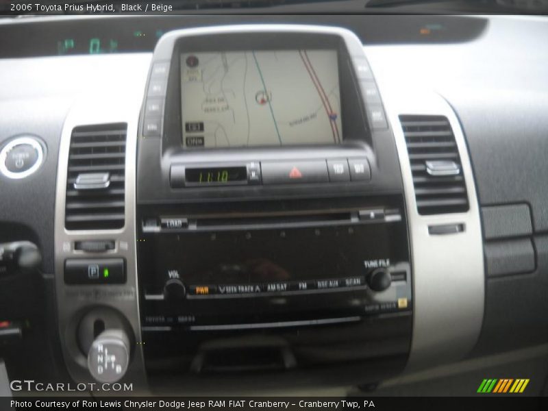 Black / Beige 2006 Toyota Prius Hybrid
