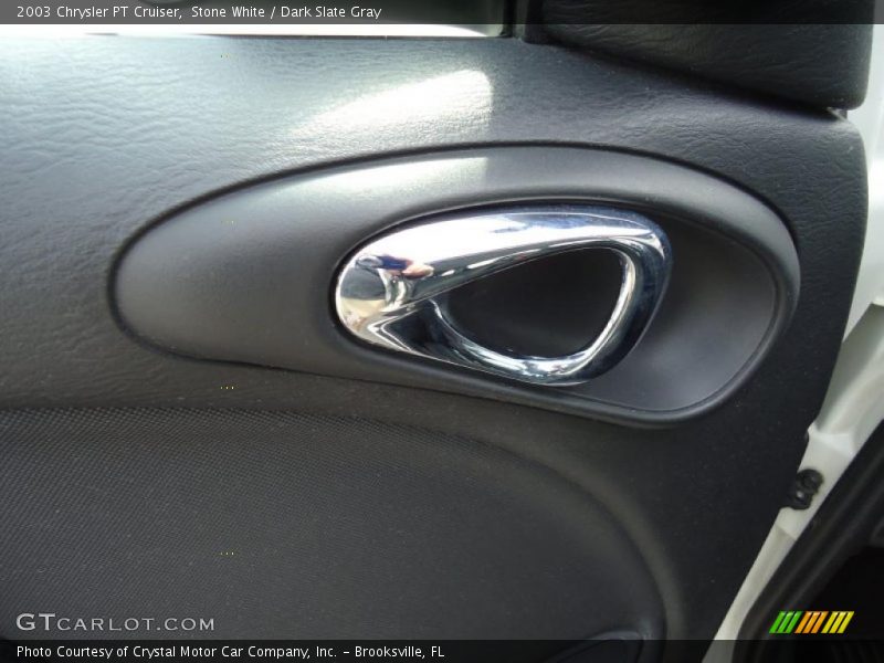 Stone White / Dark Slate Gray 2003 Chrysler PT Cruiser