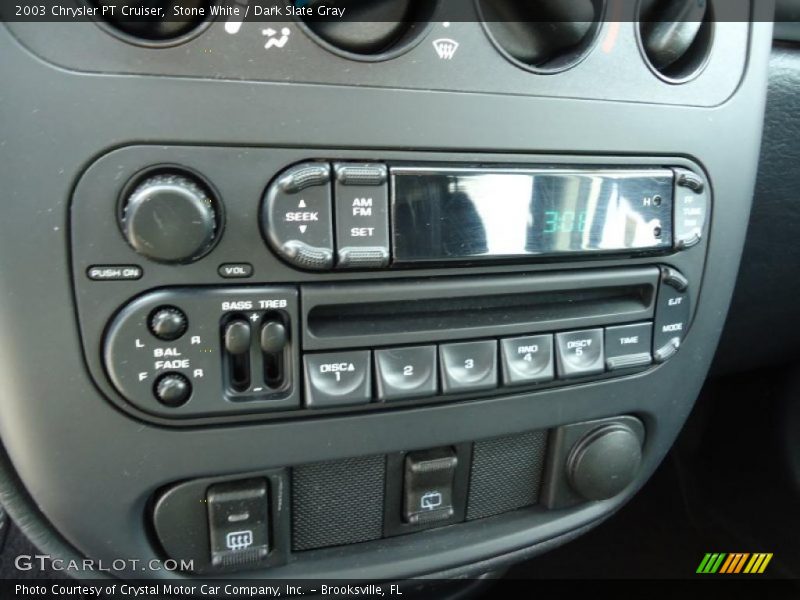 Stone White / Dark Slate Gray 2003 Chrysler PT Cruiser
