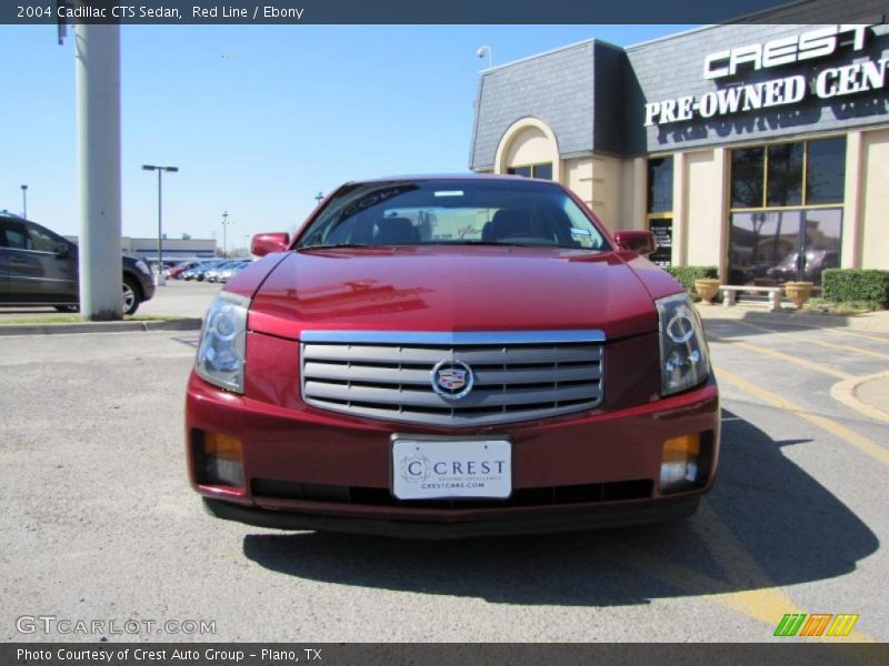 Red Line / Ebony 2004 Cadillac CTS Sedan