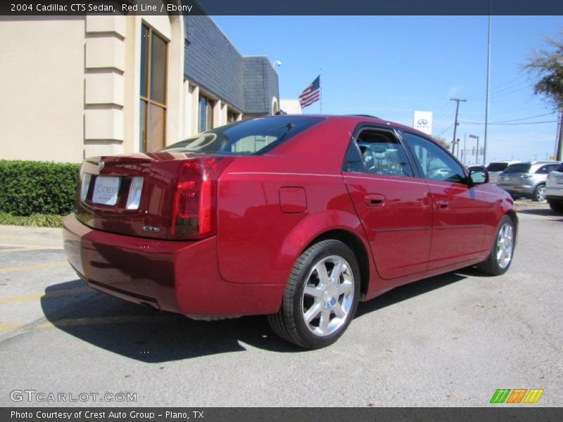 Red Line / Ebony 2004 Cadillac CTS Sedan