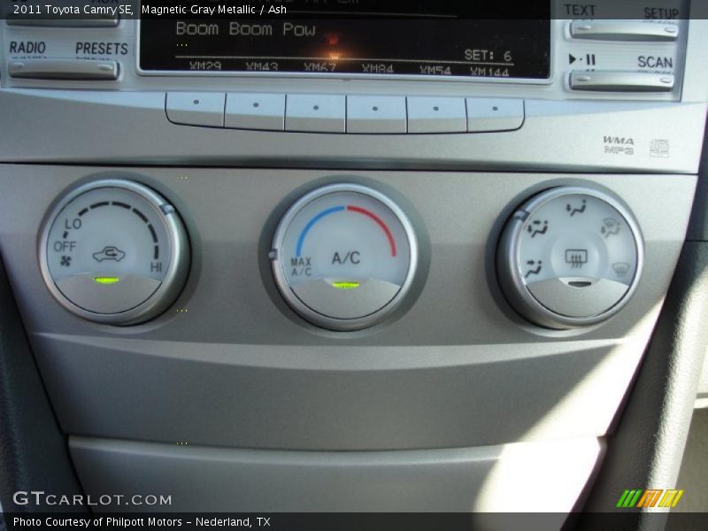 Magnetic Gray Metallic / Ash 2011 Toyota Camry SE