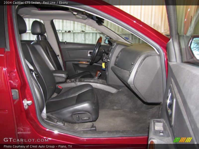 Red Line / Ebony 2004 Cadillac CTS Sedan