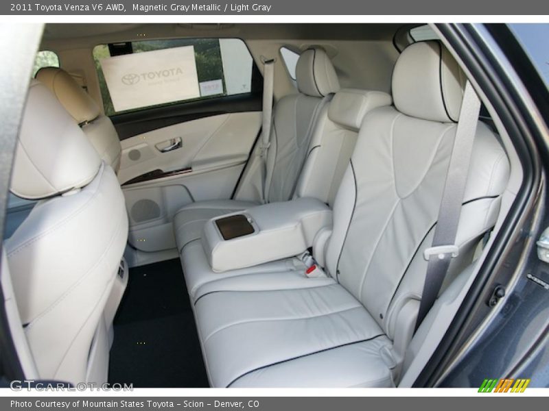  2011 Venza V6 AWD Light Gray Interior