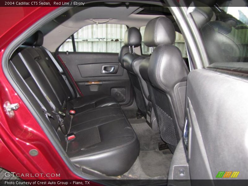 Red Line / Ebony 2004 Cadillac CTS Sedan