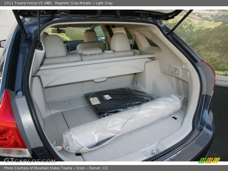  2011 Venza V6 AWD Trunk
