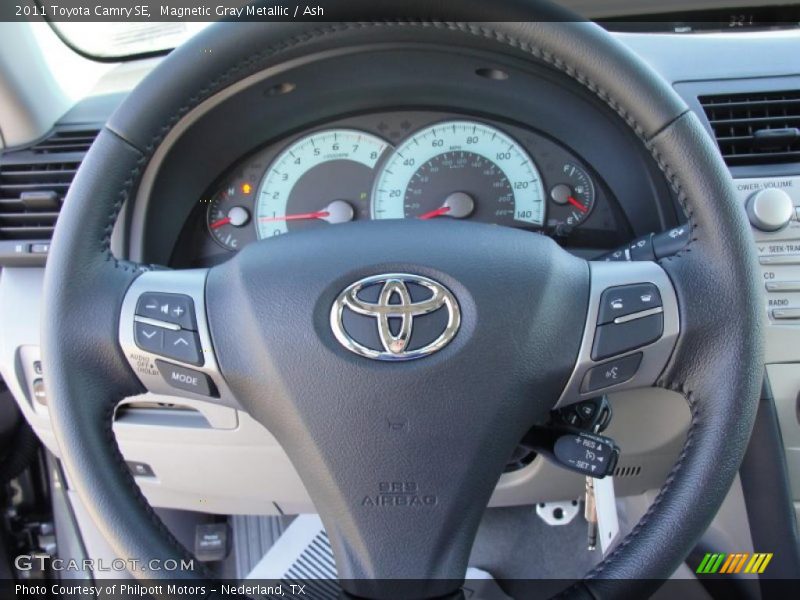 Magnetic Gray Metallic / Ash 2011 Toyota Camry SE