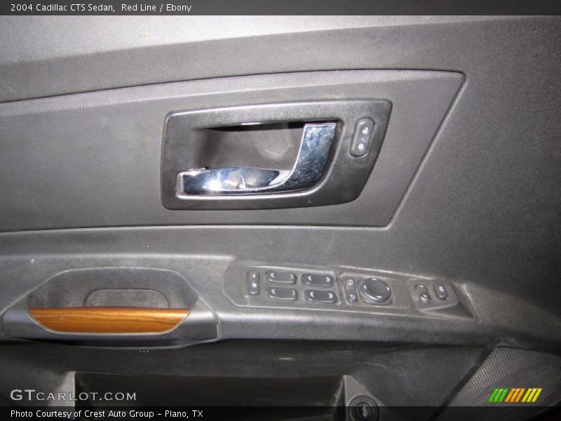 Red Line / Ebony 2004 Cadillac CTS Sedan