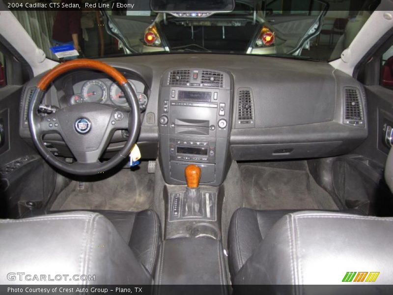 Red Line / Ebony 2004 Cadillac CTS Sedan