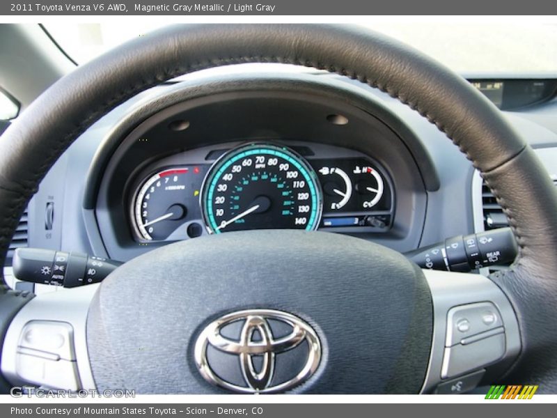  2011 Venza V6 AWD Steering Wheel