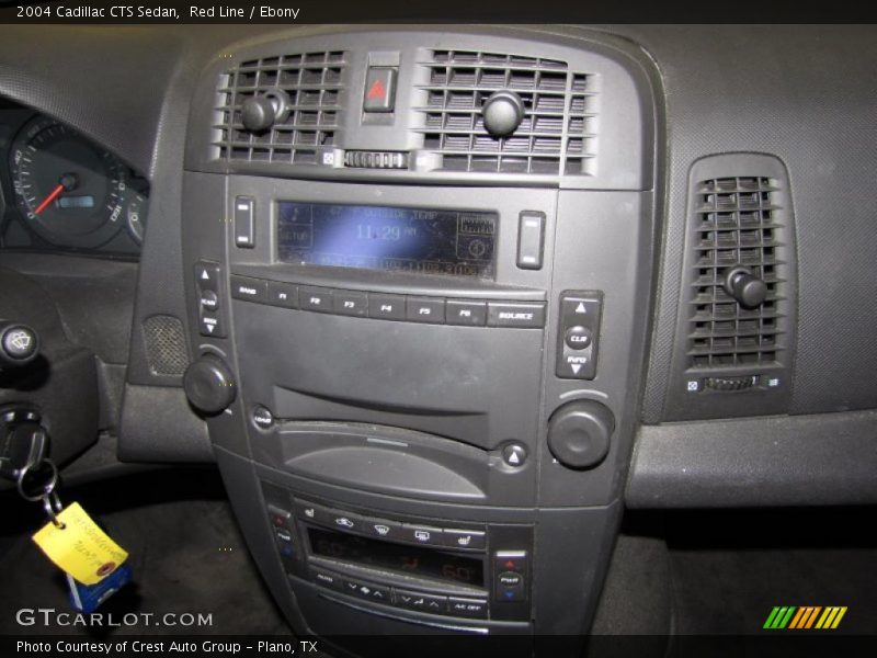 Red Line / Ebony 2004 Cadillac CTS Sedan