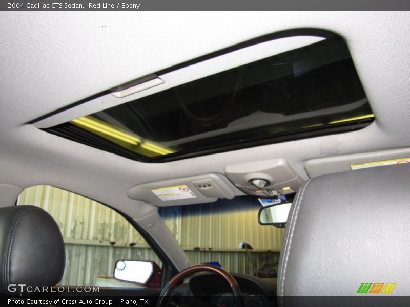 Red Line / Ebony 2004 Cadillac CTS Sedan