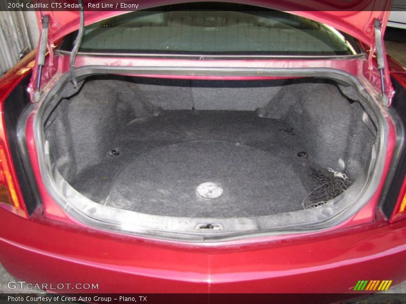 Red Line / Ebony 2004 Cadillac CTS Sedan