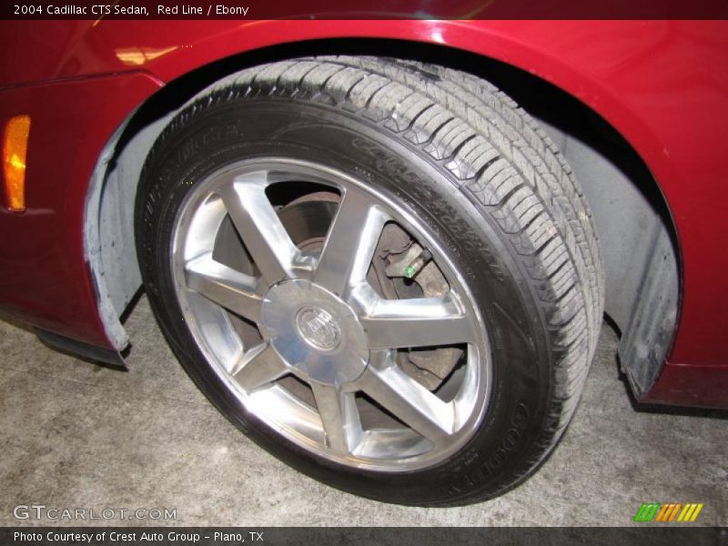 Red Line / Ebony 2004 Cadillac CTS Sedan
