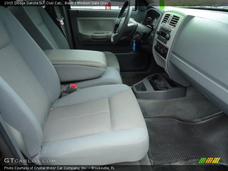  2005 Dakota SLT Club Cab Medium Slate Gray Interior